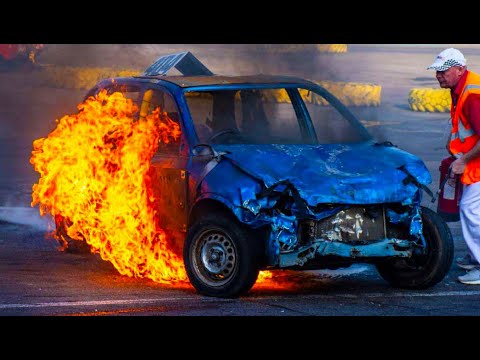 BANGER RACING 2024 SEASON Full Highlights *Part 1*