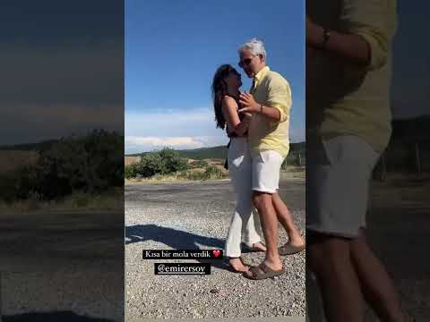 Gökçe Bahadır ve eşi ❤️