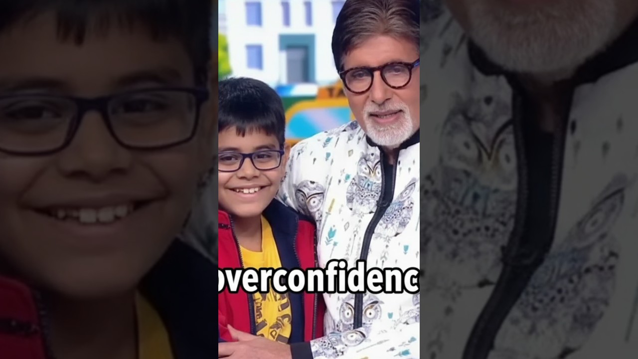 Hilarious Confidence! 10-Year-Old Ishit Bhatt's Viral Moment with Amitabh Bachchan 🎉
