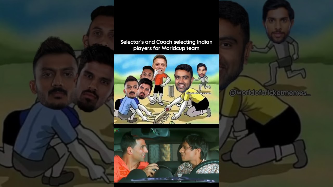 Ashwin's Role in World Cups 🤫