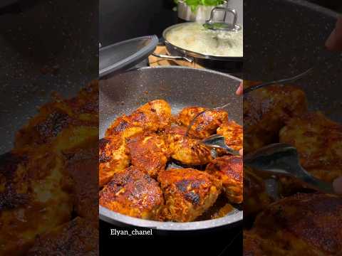 صدر دجاج بطريقة صحية 😍/حبايبي تابعوني ❤ #short #shorts