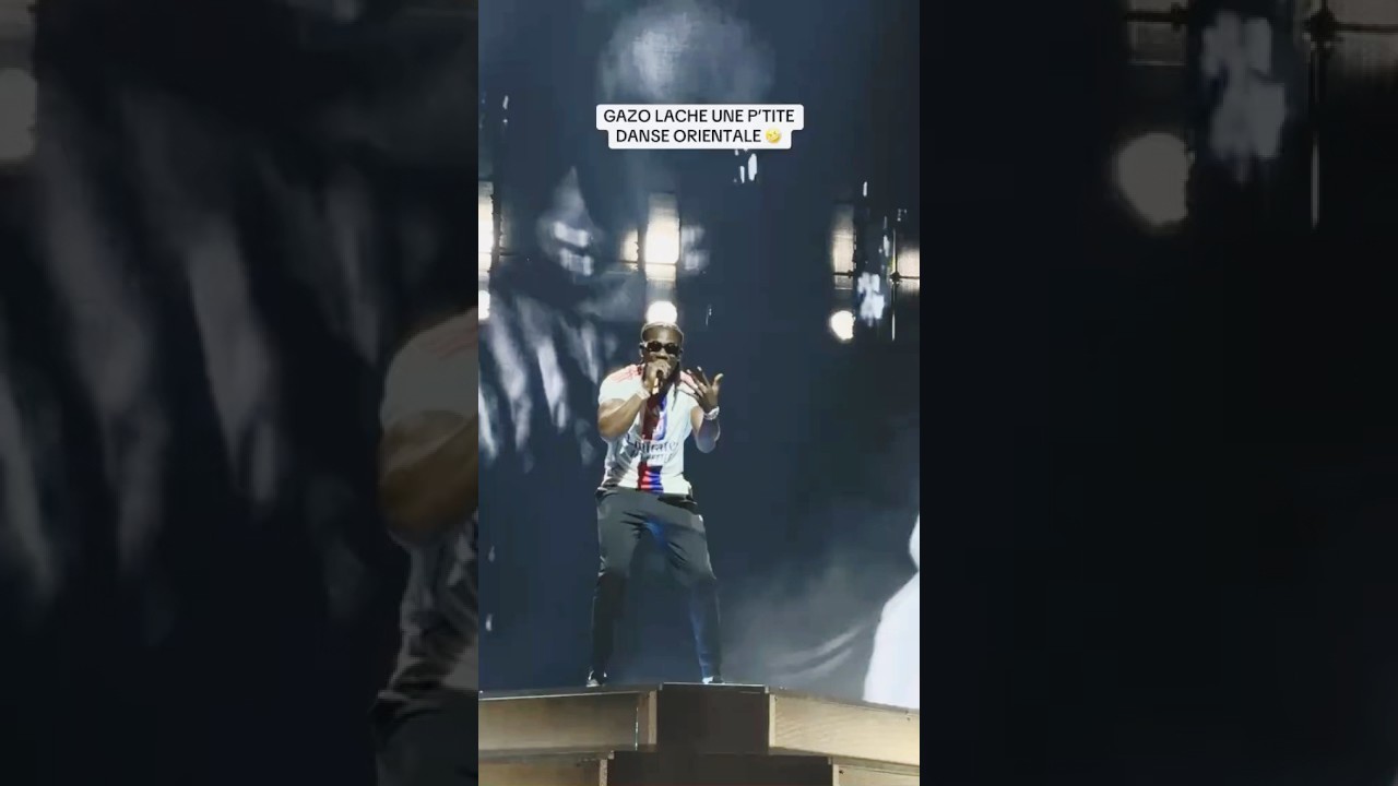 Gazo's Fire Gesture at Cherif Durap Concert 🔥