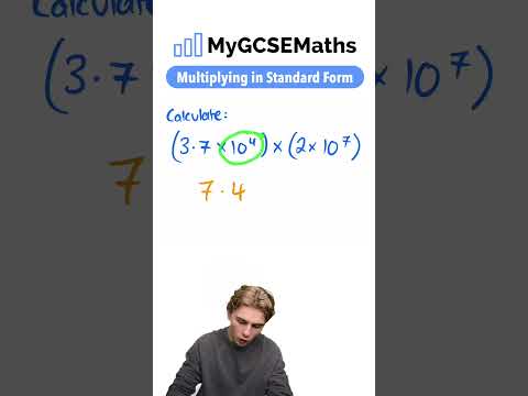 Multiplying in Standard Form | GCSE Maths 2025