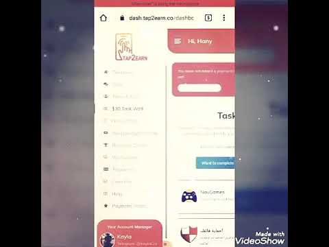 Earn Money Using Tap 2 Earn 💰 Sign Up for $25 Bonus