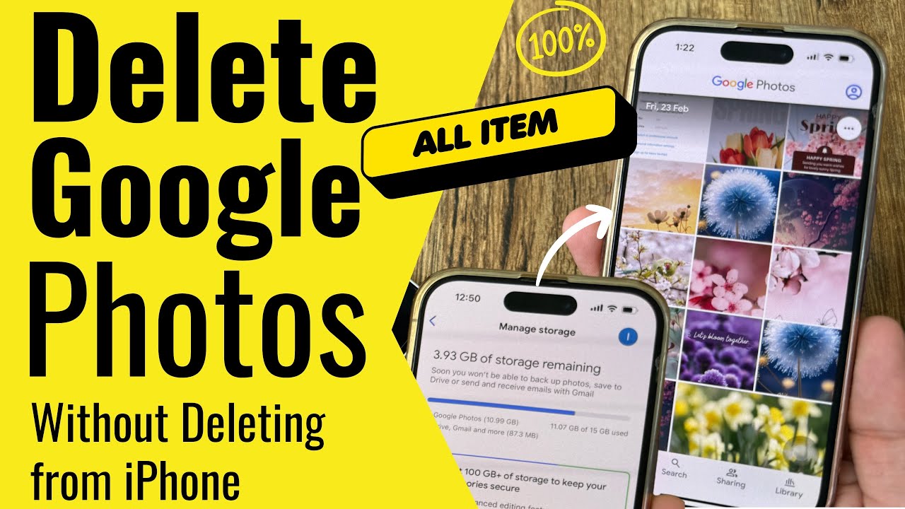 Delete Google Photos Without Removing from iPhone 📱