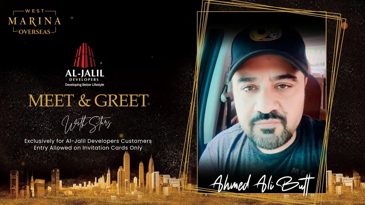 Meet Actor Ahmed Ali Butt at West Marina Overseas 🇬🇧