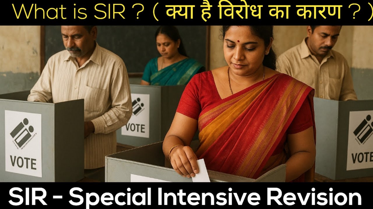What is SIR (Special Intensive Revision)? 🗳️