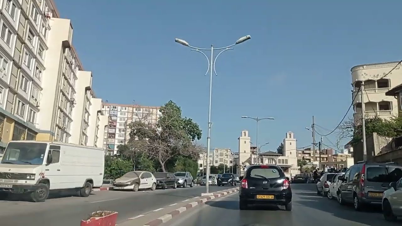 Algiers Drive: Hussein Dey to Kouba via Hocine Benchikha 🚗