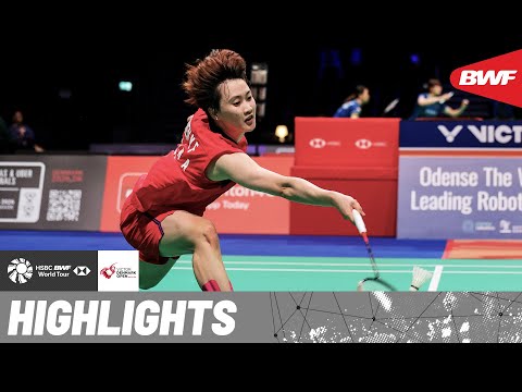 Mia Blichfeldt confronts former champion Chen Yu Fei