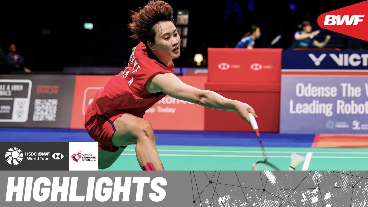 Mia Blichfeldt Battles Former Champion Chen Yu Fei at Denmark Open 2025 🏸