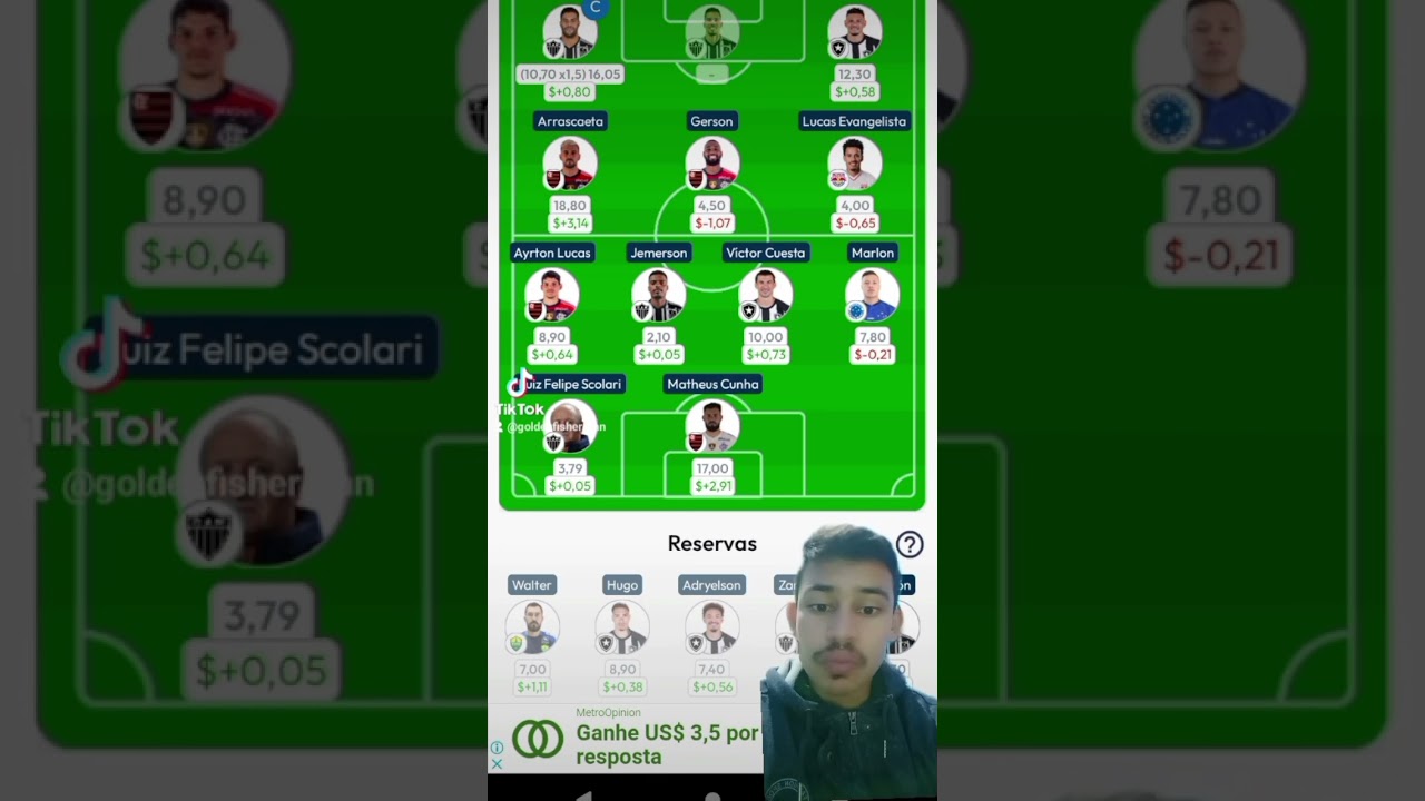 Cartola FC Rodada 13 Parciais 📊