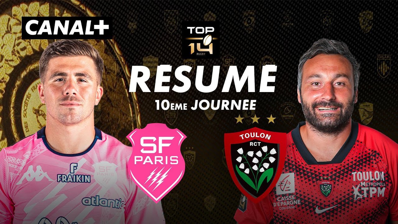 Résumé Paris/Toulon - TOP 14 J10 🏉