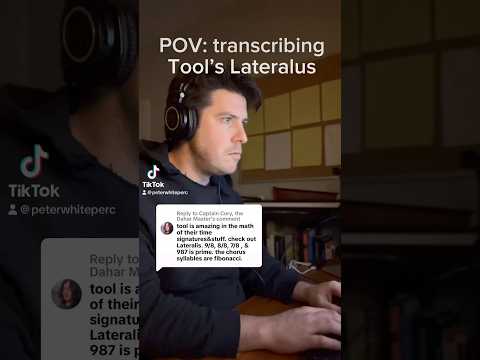 POV: Transcribing Tool’s Lateralus