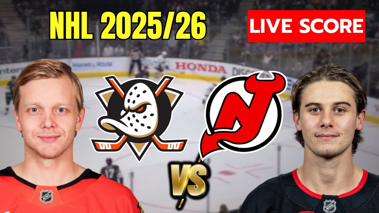 🚨 Anaheim Ducks vs New Jersey Devils Live Score | Week 5 NHL Action at Honda Center