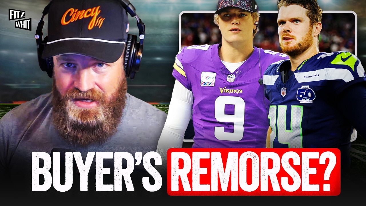 Did the Vikings Make a Mistake Choosing JJ McCarthy Over Sam Darnold? Fitz & Whit React 🏈