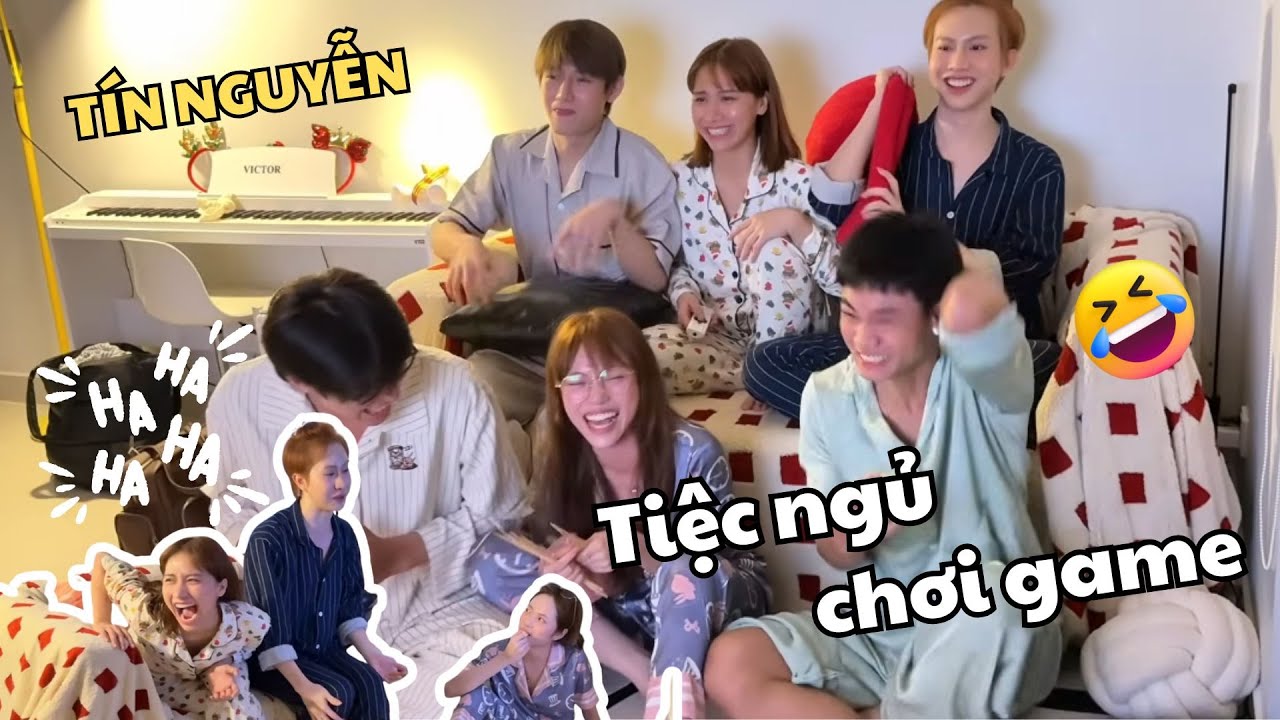 Tiệc Ngủ Tín Nguyễn: Vinh Quýnh & Trâm Ryy Diễn Tả 🎉