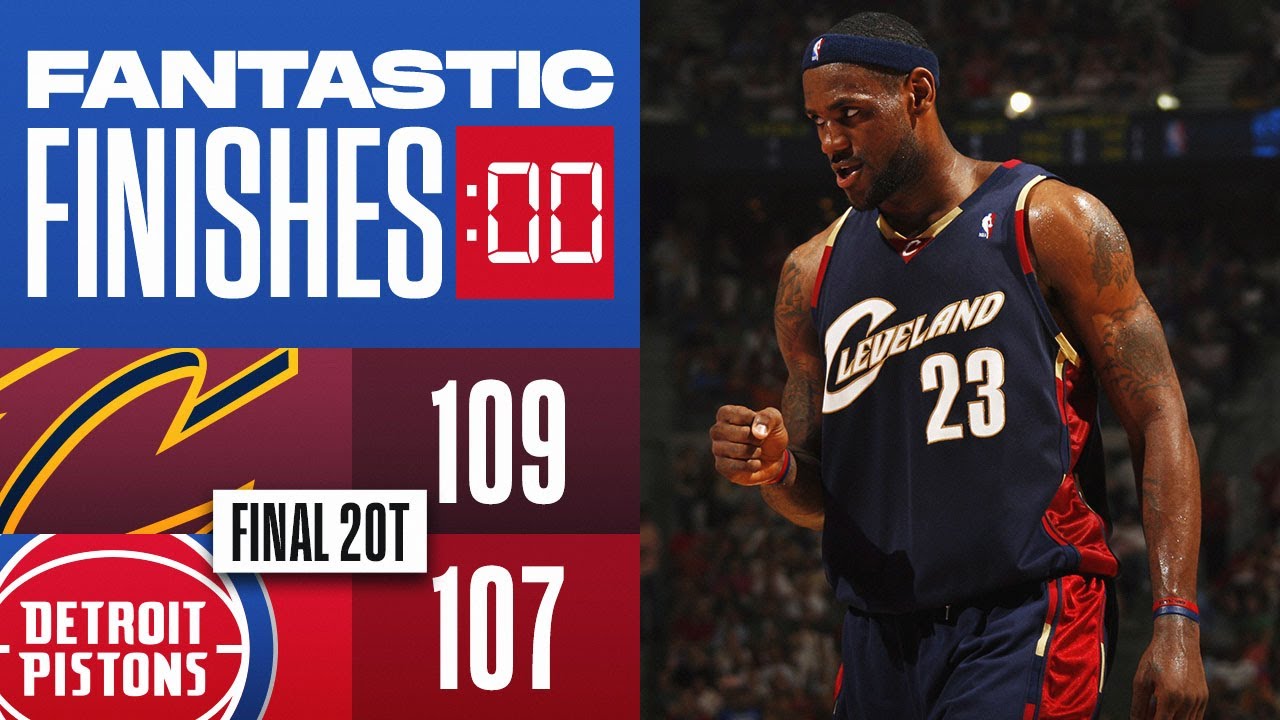 Cavs vs Pistons 2007: Epic Conference Final Finish π¨