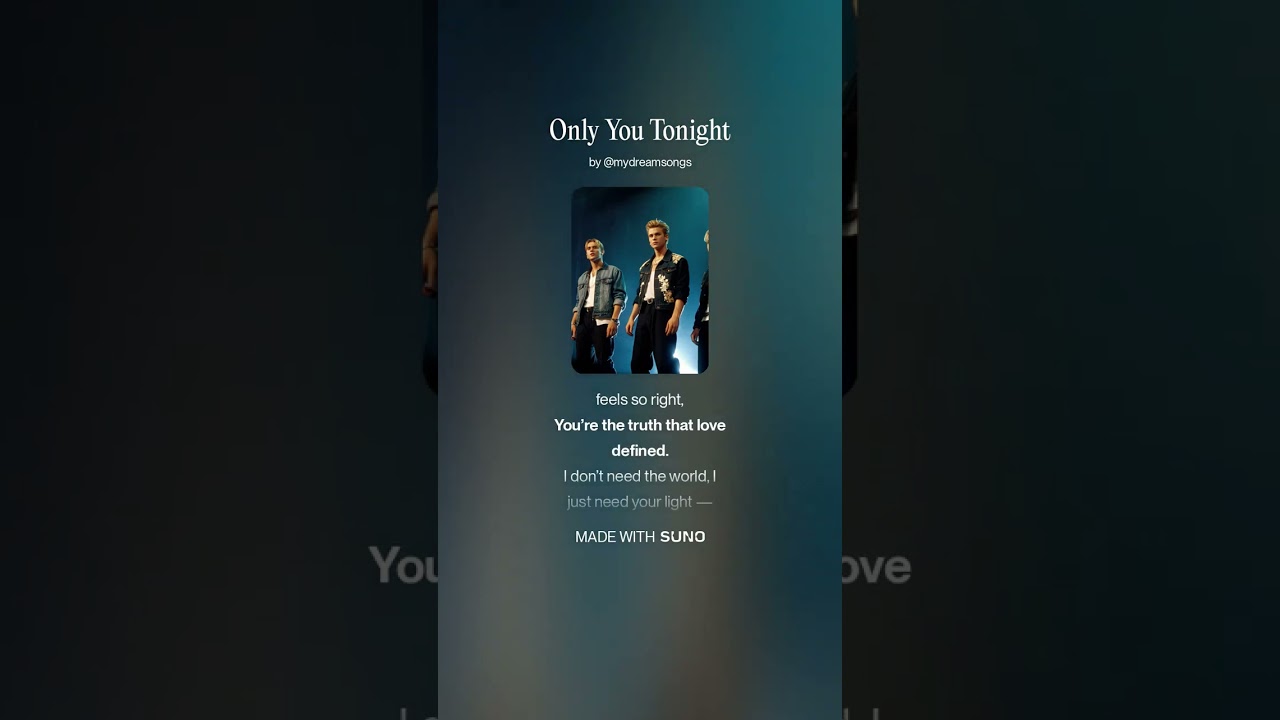 Only You Tonight - AI-Generated Eurodance Remix 🎶