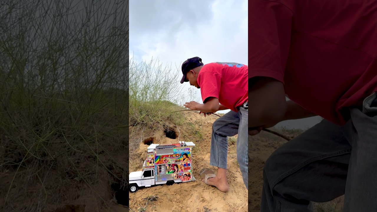 Compact Remote-Controlled DJ Truck 🚚 | Small but Powerful Sound System