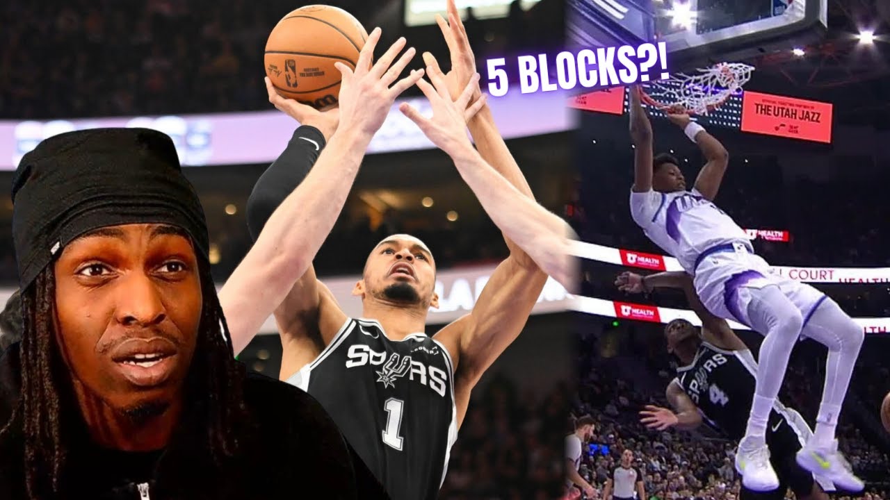 Spurs DOMINATE Jazz 💥 Fox 31, Wemby 5 BLOCKS | Spurs vs Utah REACTION