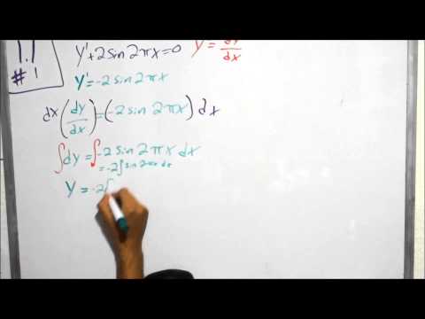 Chapter 1.1 Problem 1 (Advanced Engineering Mathematics)