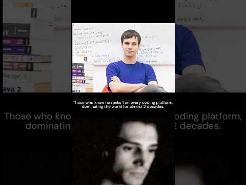 Gennady Korotkevich: The GOAT of Coding🐐 #Codeforces #CompetitiveProgramming #GennadyKorotkevich