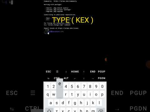 Kali NETHUNTER KEX ka problem error fix