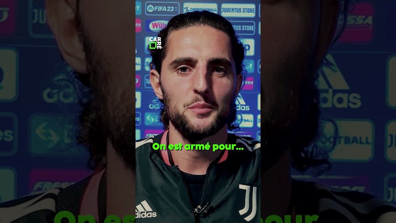 ADRIEN RABIOT parle de son association avec Aurélien Tchouaméni chez les Bleus