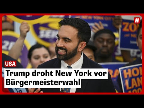 Trump droht New York vor Bürgermeisterwahl