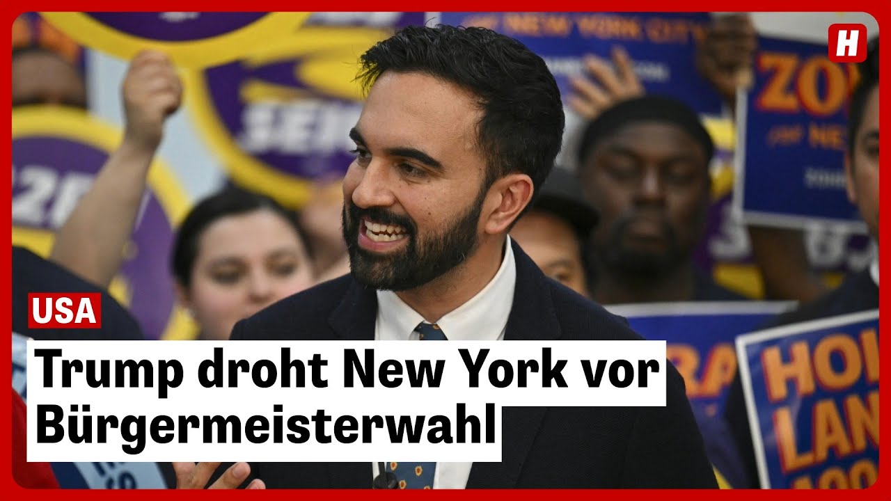 Trump droht New York vor Bürgermeisterwahl