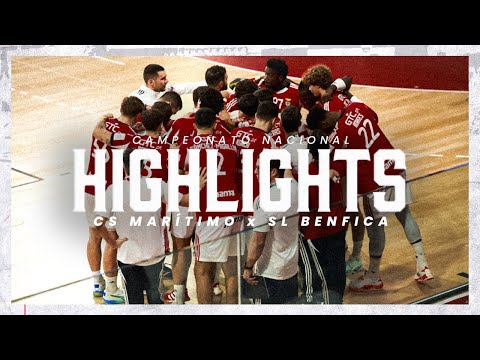 Highlights | CS MarĂtimo 30-38 #AndebolBenfica | Campeonato Nacional