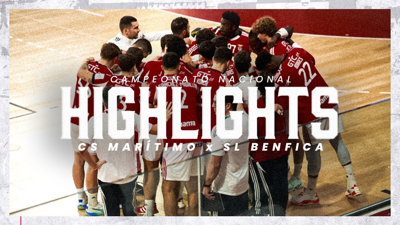 Emocionante Vitória do #AndebolBenfica contra CS Marítimo! 🏆