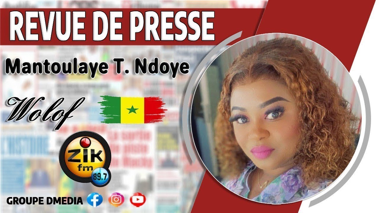 Revue de Presse Wolof Zik FM – 08 Janv 2026 📰