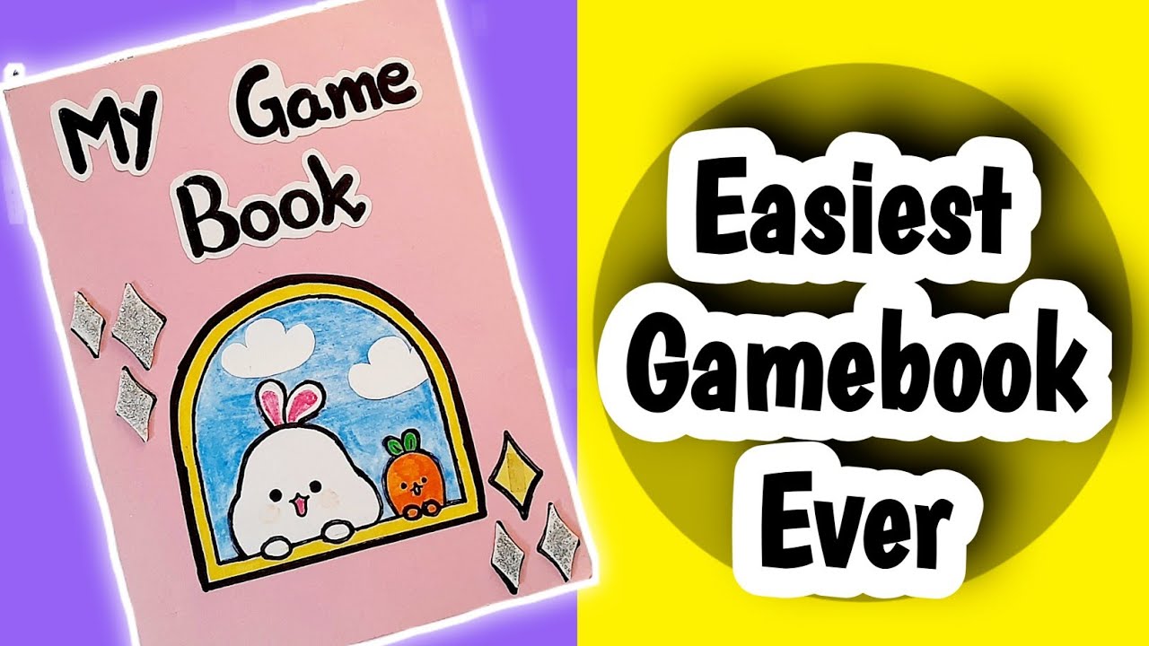 Create a Simple Paper Gamebook at Home β¨