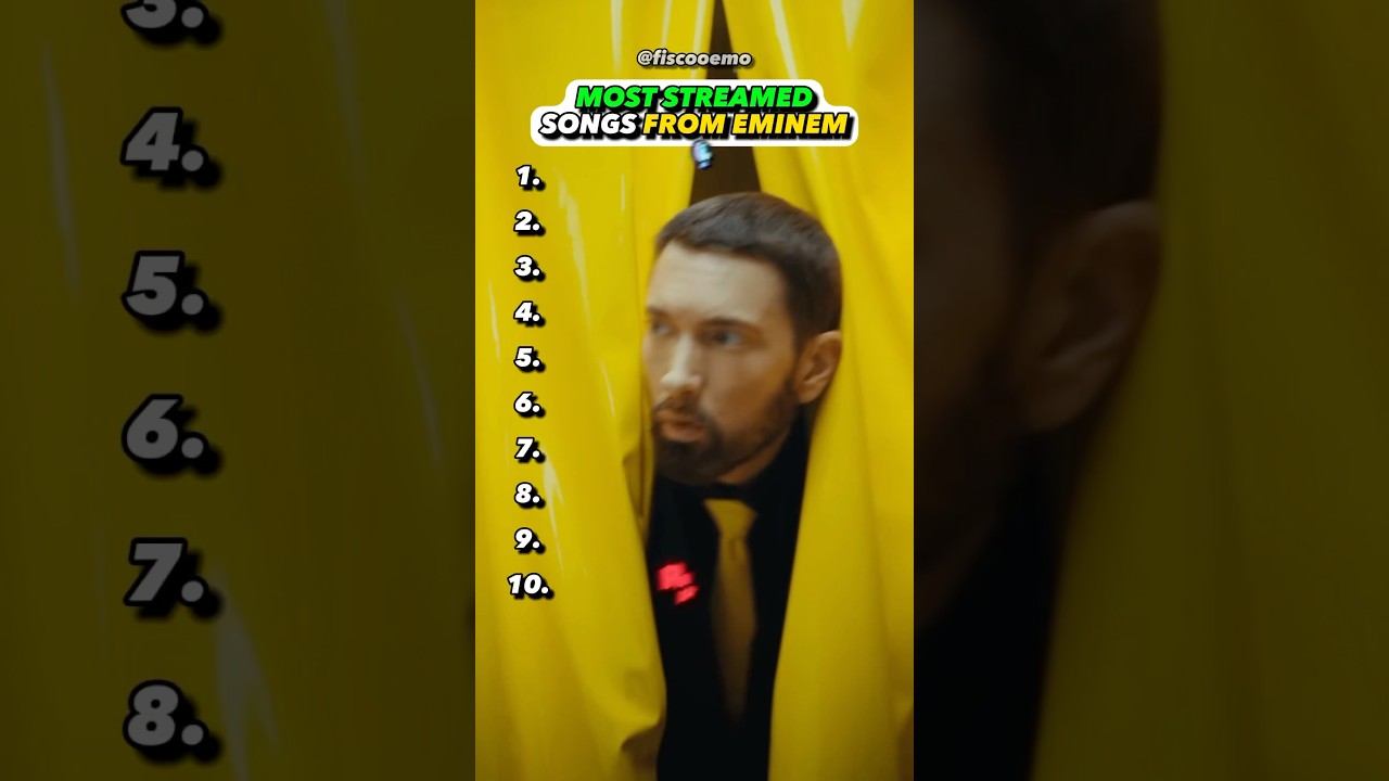 Eminem's Most Iconic Hit Songs