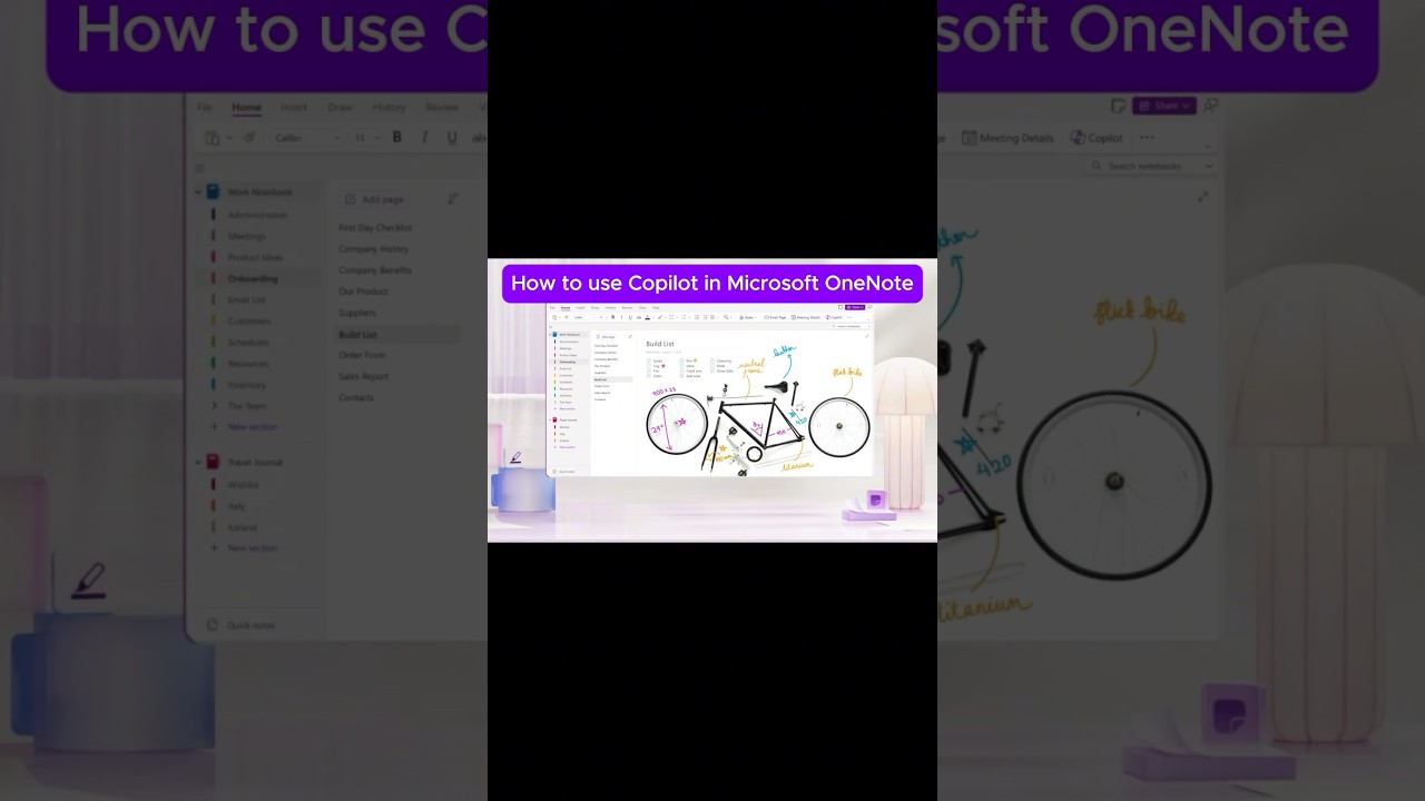 Clean & Organize Notes Fast with OneNote Copilot 📝