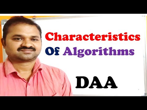Understanding the Characteristics of Algorithms