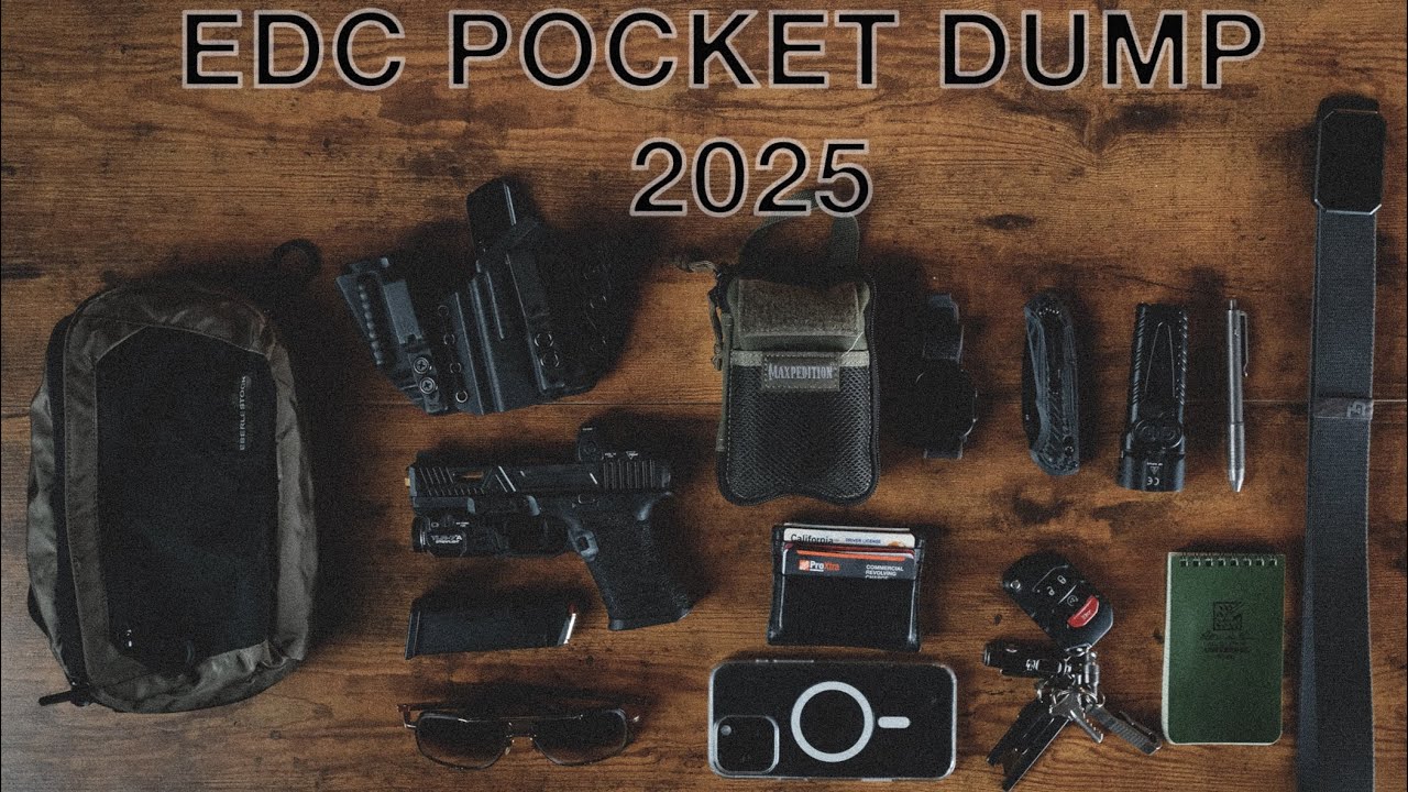 EDC Pocket Dump 2025: Full Everyday Carry Update