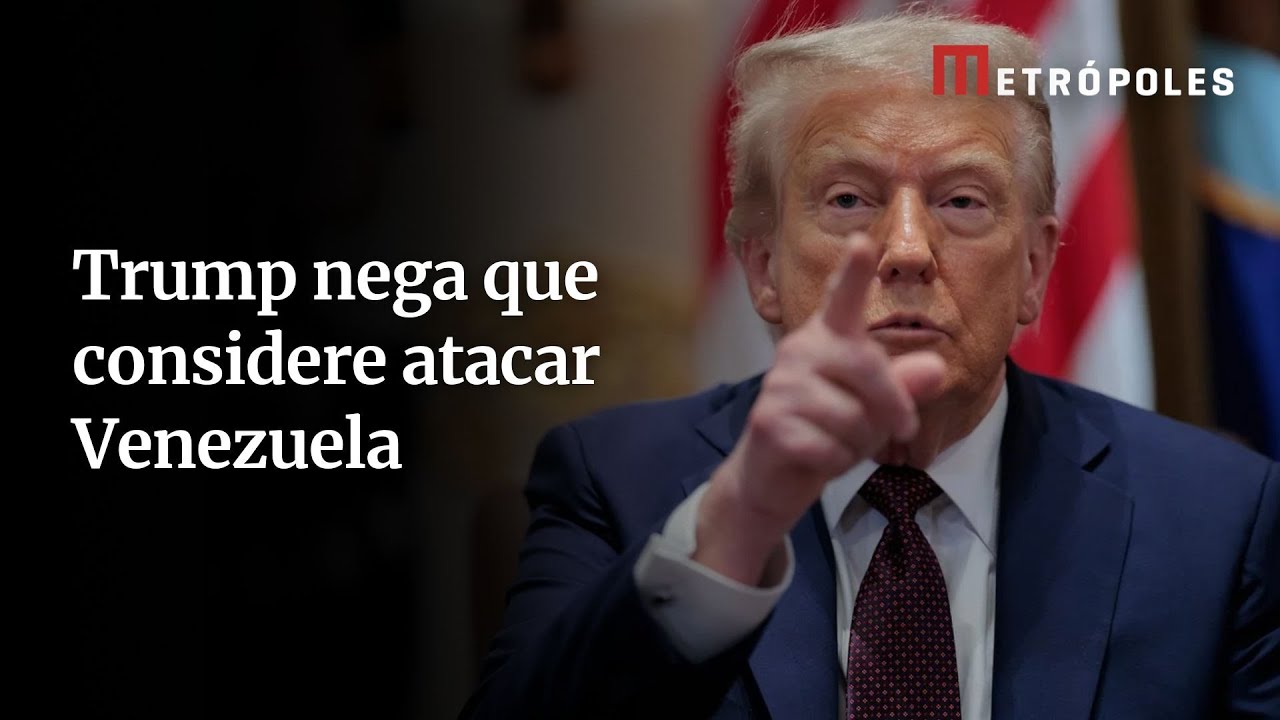 Donald Trump nega planos de ataque à Venezuela 🇻🇪