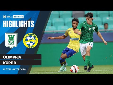 Olimpija 1-3 Koper | 5. krog 2021/22 #PrvaLigaTelemach