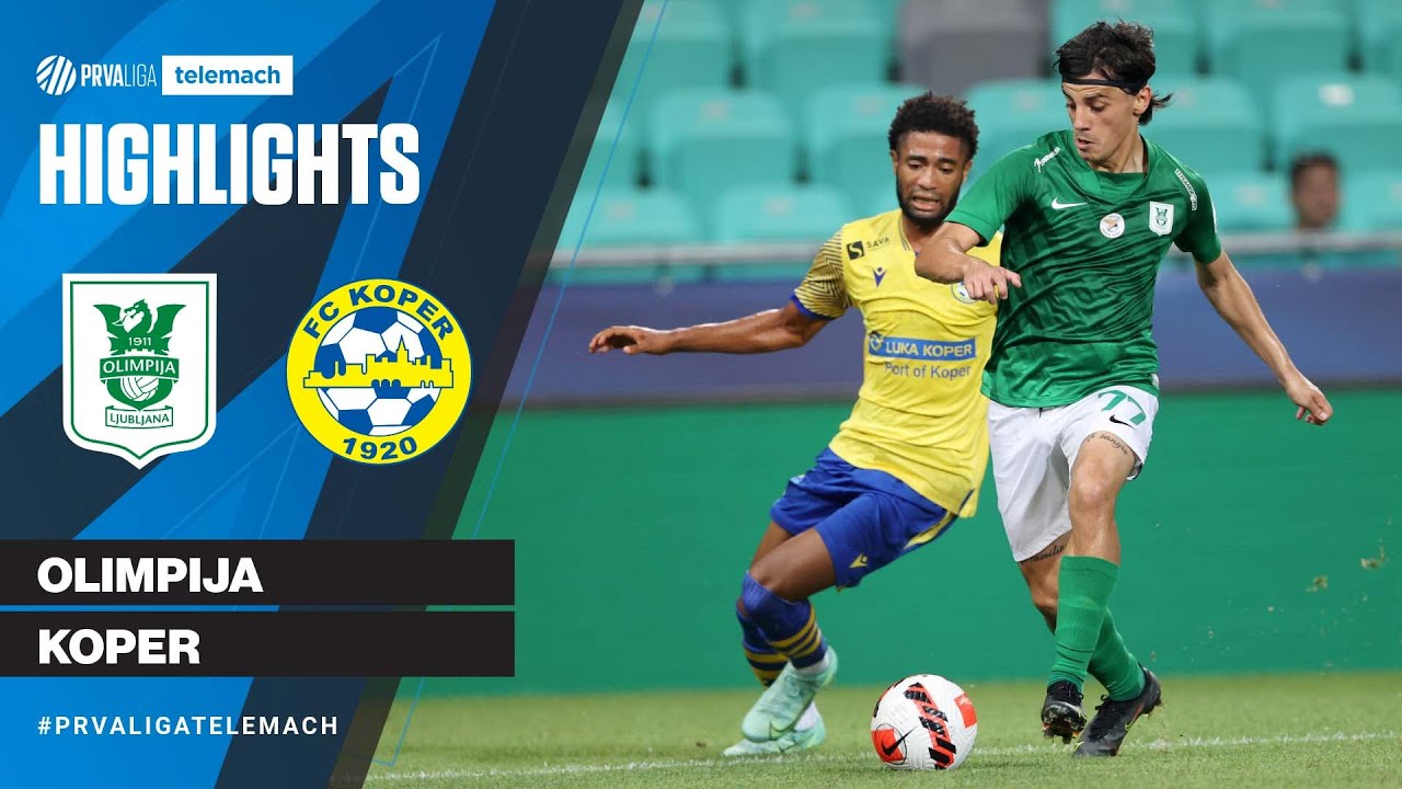 Olimpija vs Koper: 1-3 Highlights from 2021/22 PrvaLiga Match ⚽
