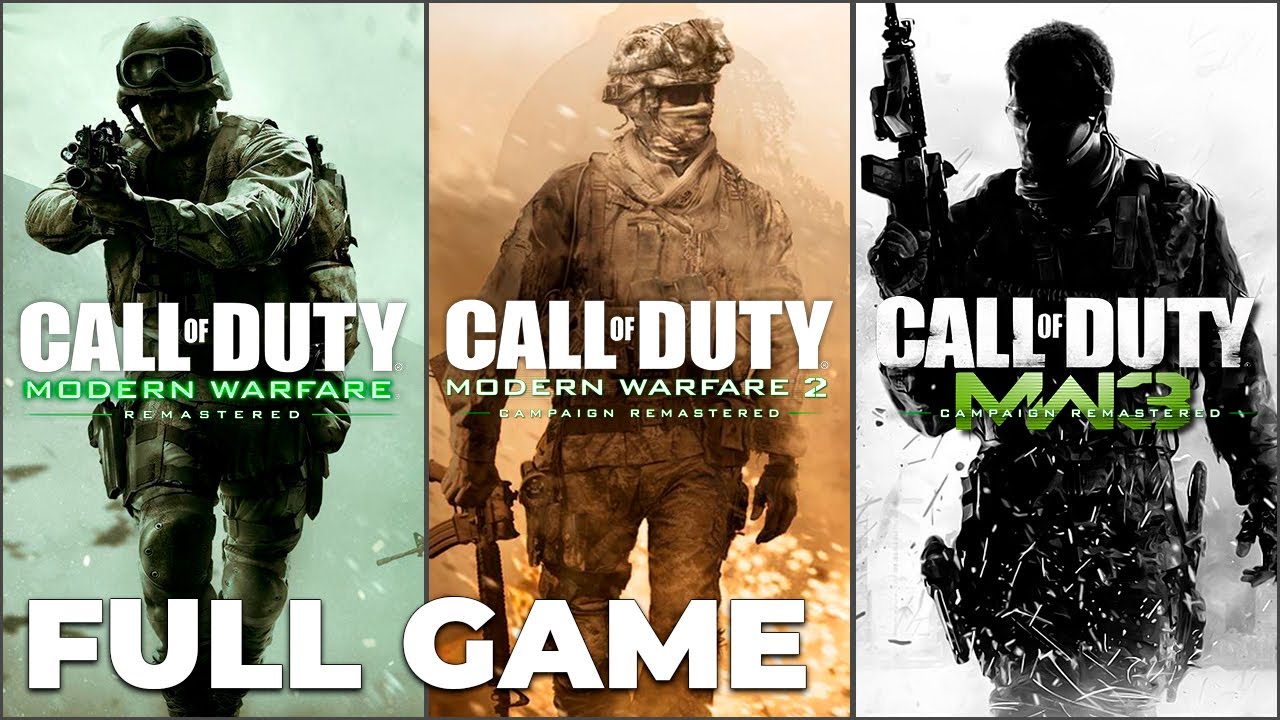 Modern Warfare Remastered Campaigns (1-3) in 4K UHD