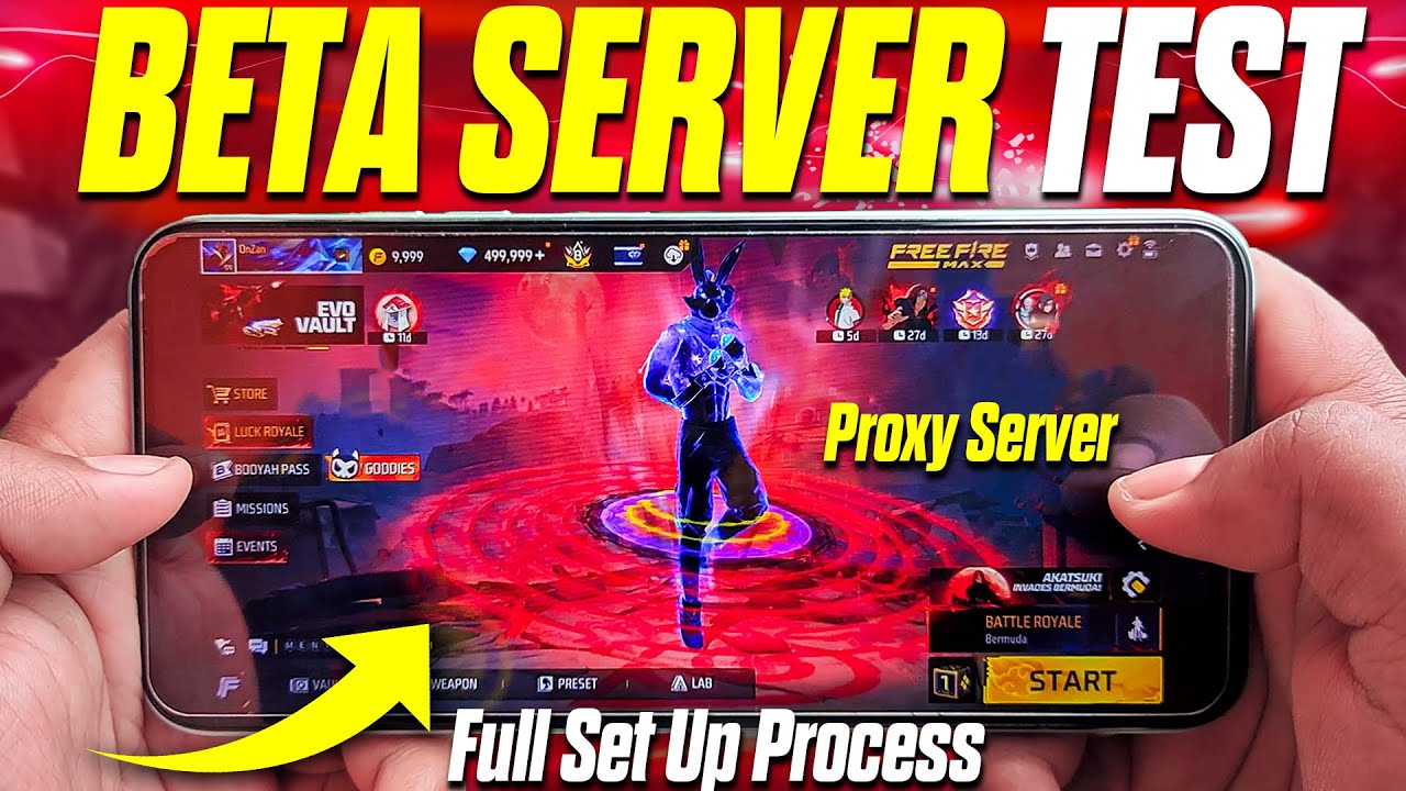 I Tested Free Fire Beta Server with Apply Process!