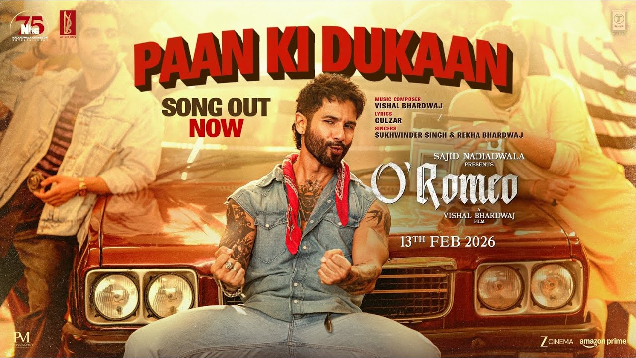 O'Romeo: Paan Ki Dukaan Song ๐ถ | Shahid & Disha