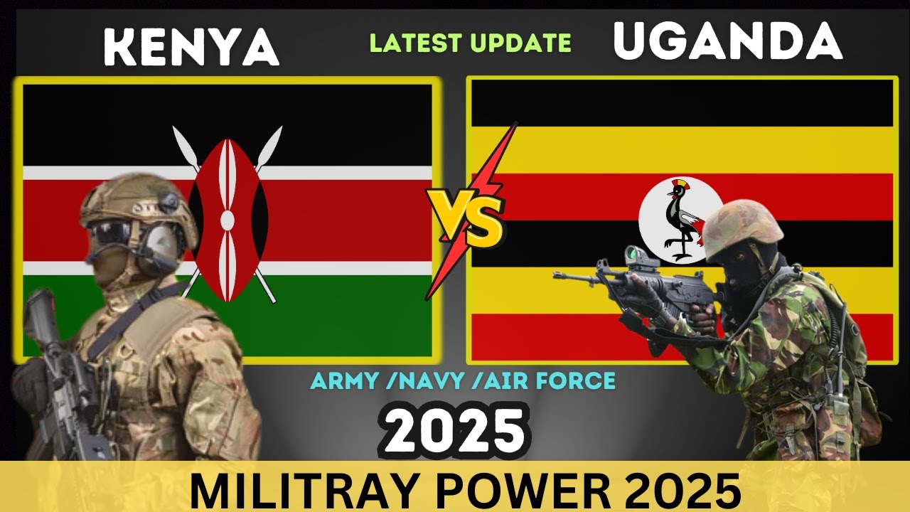 Uganda vs Kenya Military Power 2025 🇺🇬🇰🇪