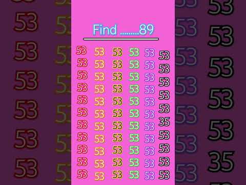 find the odd number of 35 #quiz #facts #iqtest #puzzle #gk #gkfacts #gkquiz #illusion