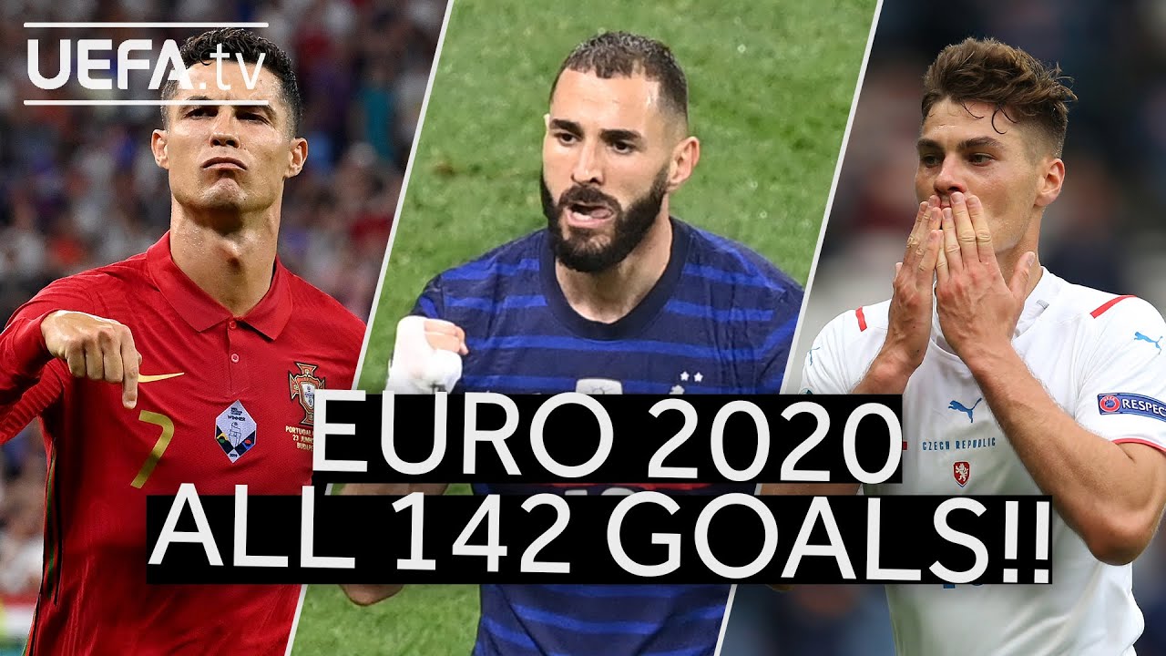 Watch All 142 Goals from UEFA EURO 2020! ⚽