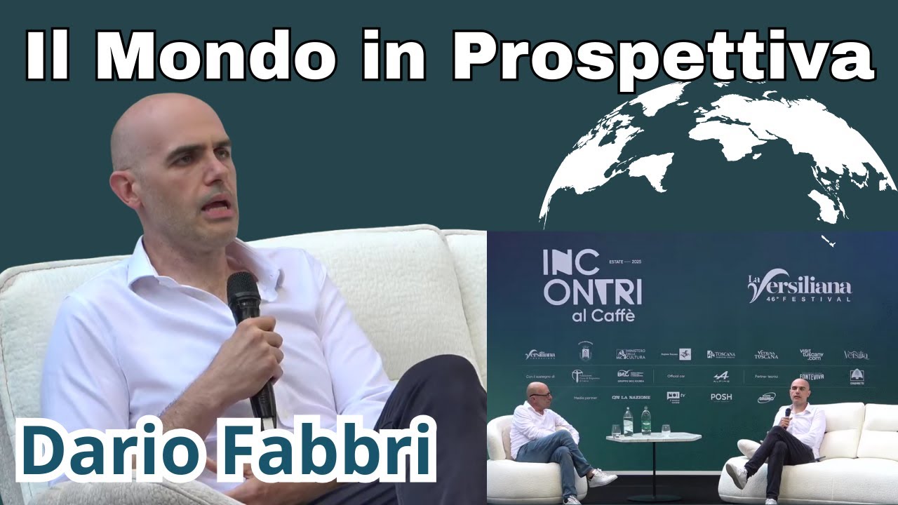 Dario Fabbri alla Versiliana 2025: Analisi senza Filtri del Mondo in Evoluzione 🌍