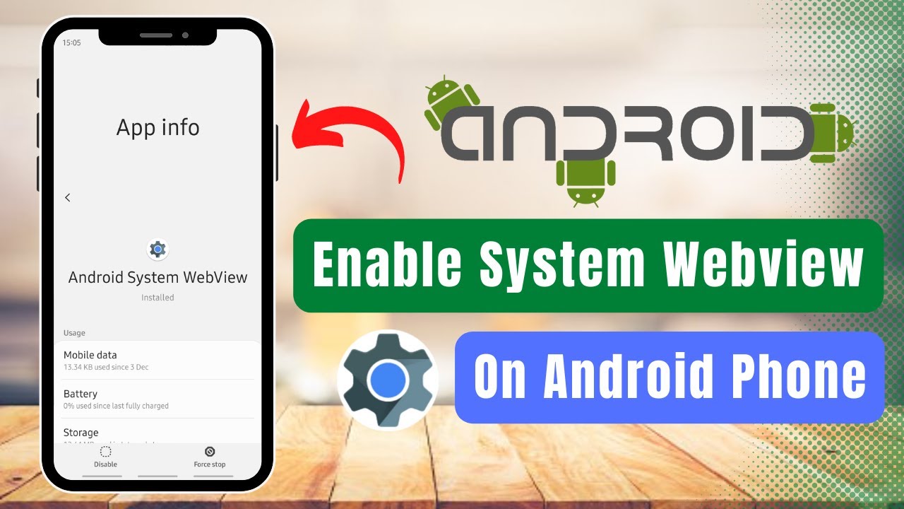 Enable Android System Web View Easily ☕