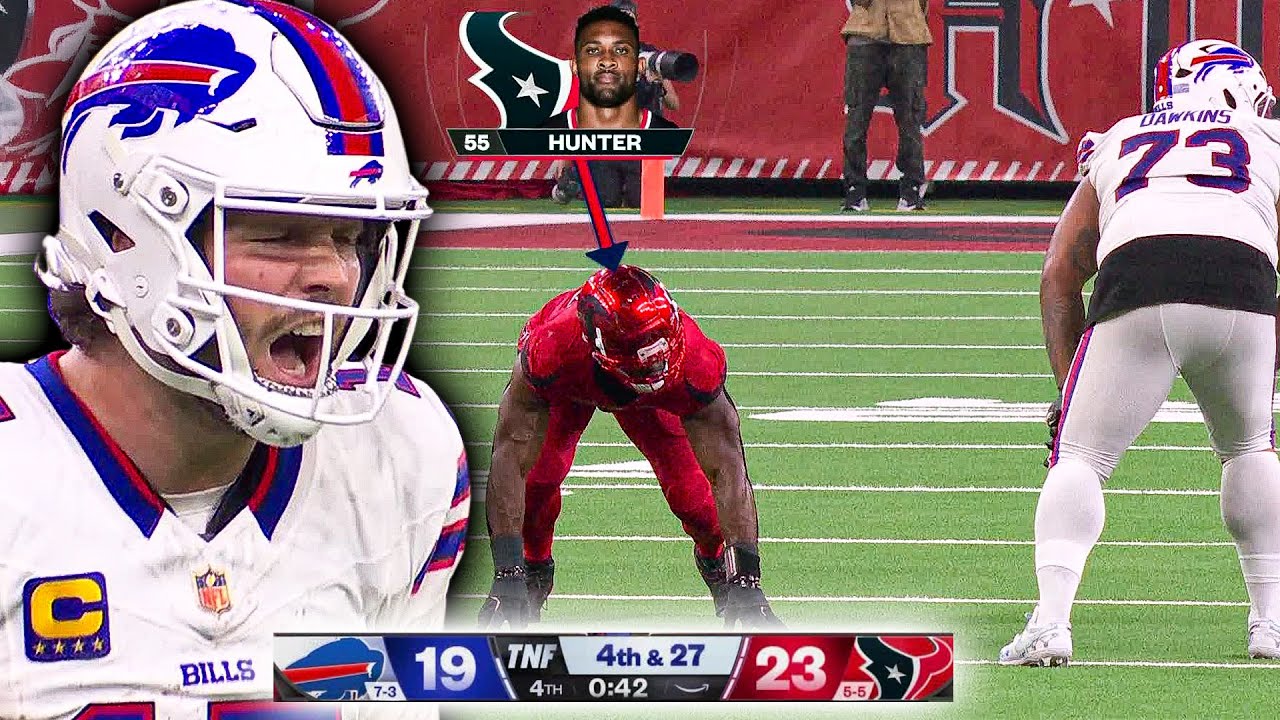Josh Allen vs Texans Pass Rush: Who Wins? 🏈